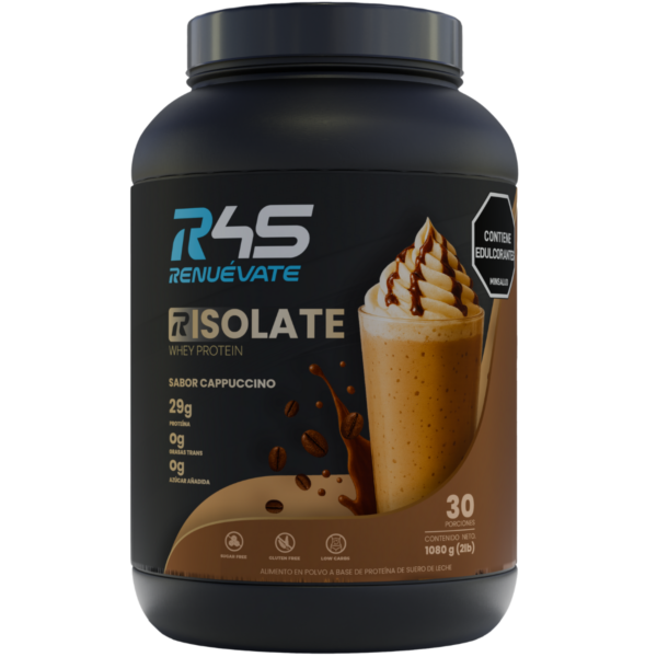Isolate Whey Protein – Sabor Cappuccino