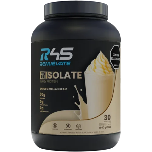 Isolate Whey Protein – Sabor Vanilla Cream