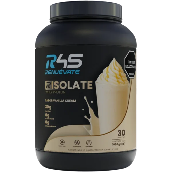 Isolate Whey Protein – Sabor Vanilla Cream