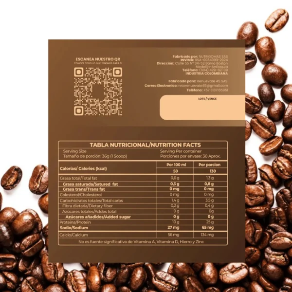 Whey Protein – Sabor Cappuccino